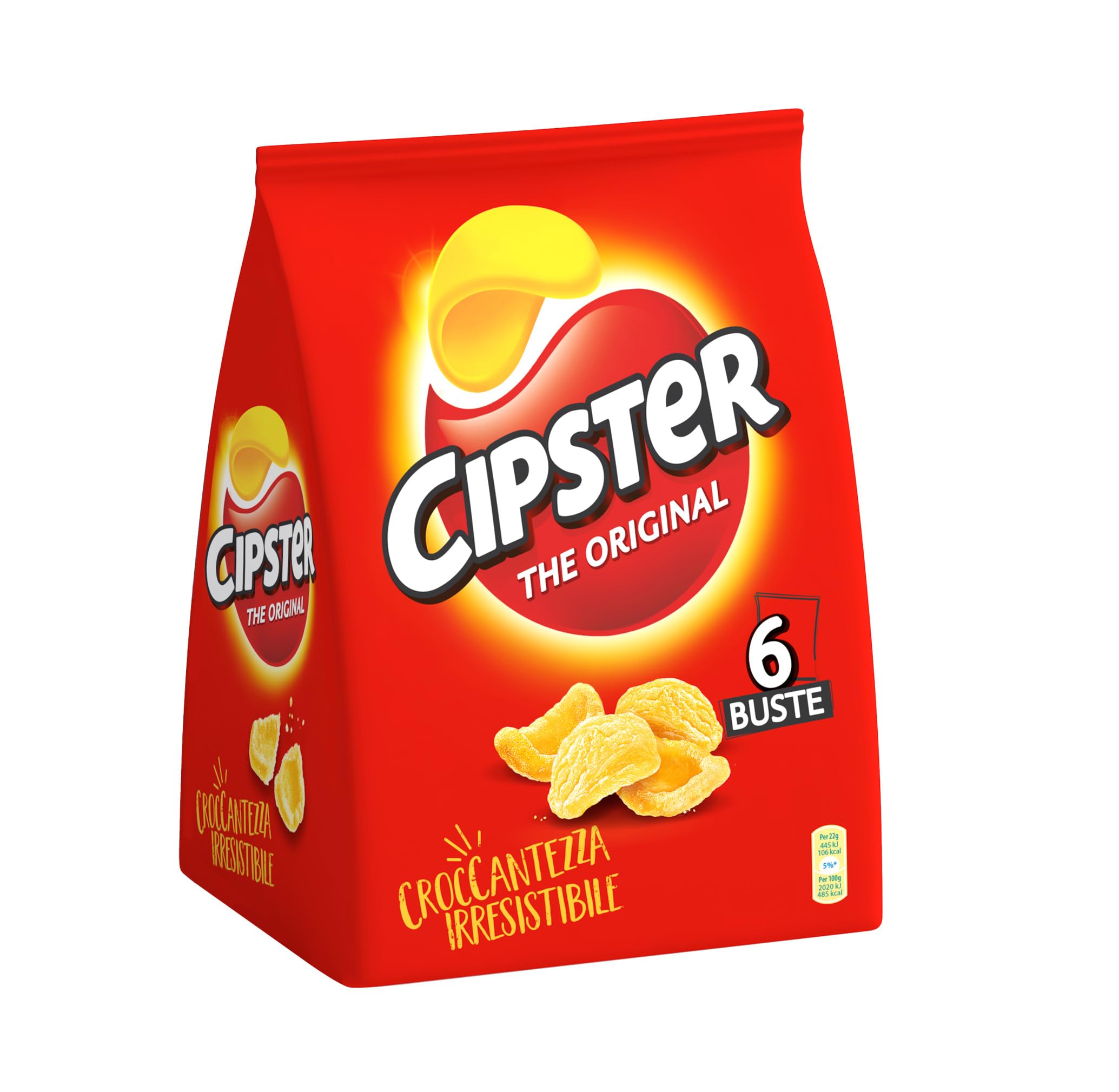 Saiwa Cipster Crisps Multi-Pack 6 x 22g