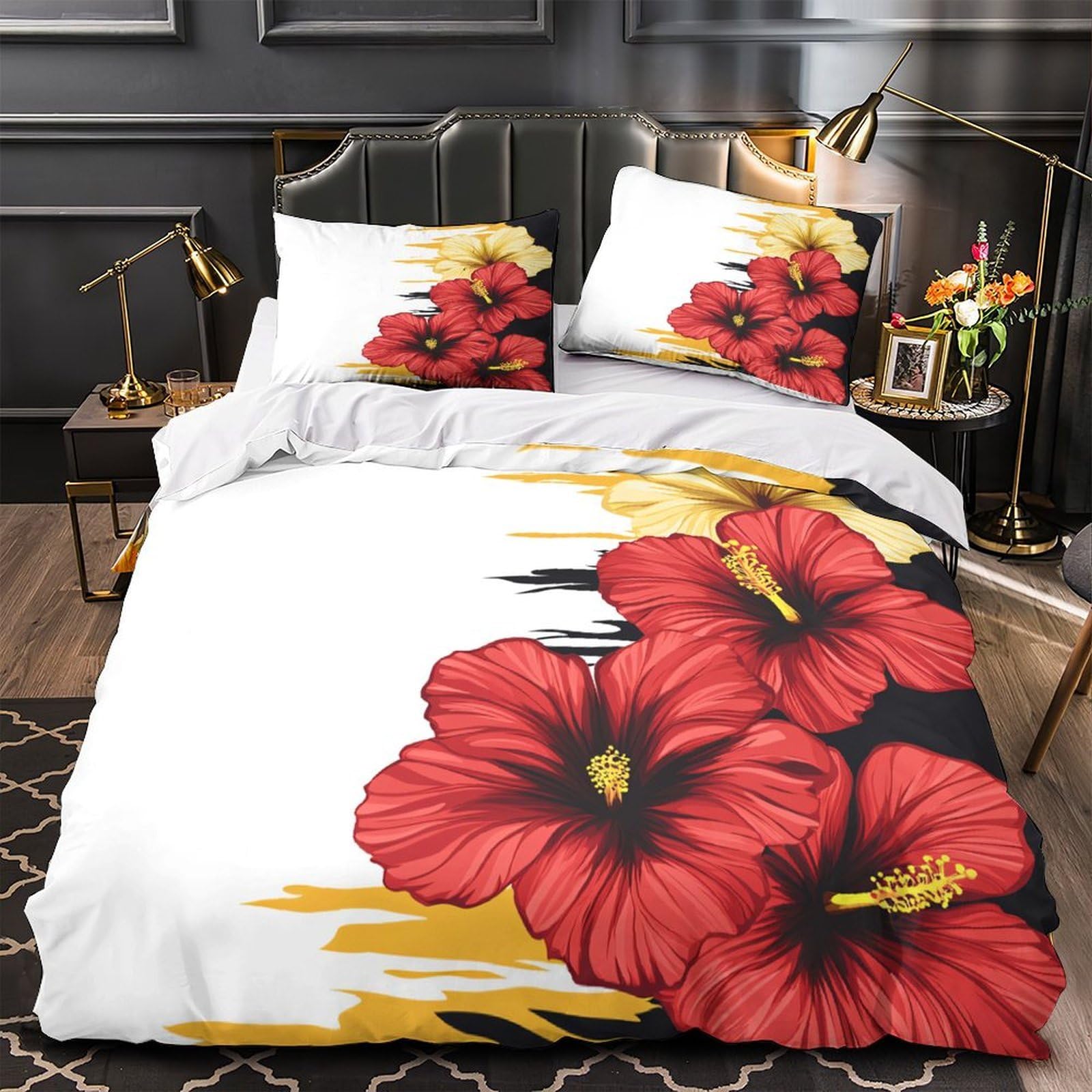 Housse de couette fermeture éclair抗过敏微纤维 220x240cm pour grand lit