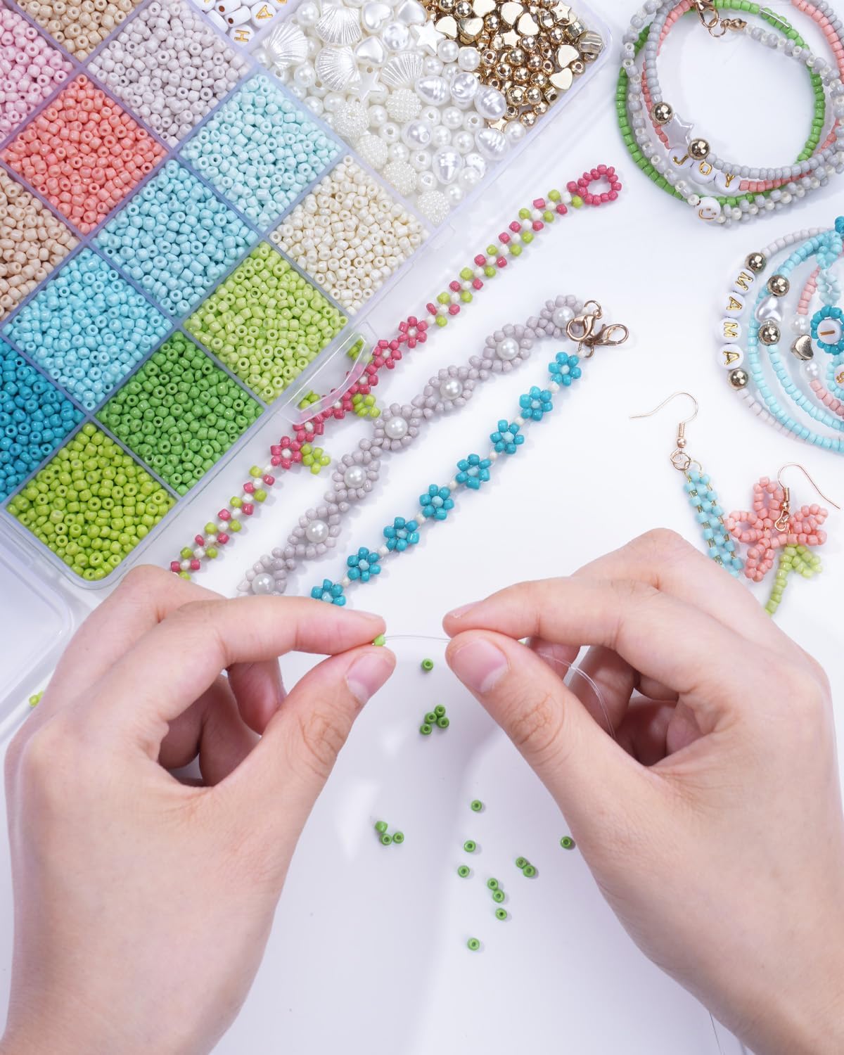 3mm Glass Seed Beads for Bracelets Making Friendship Nigeria Ubuy