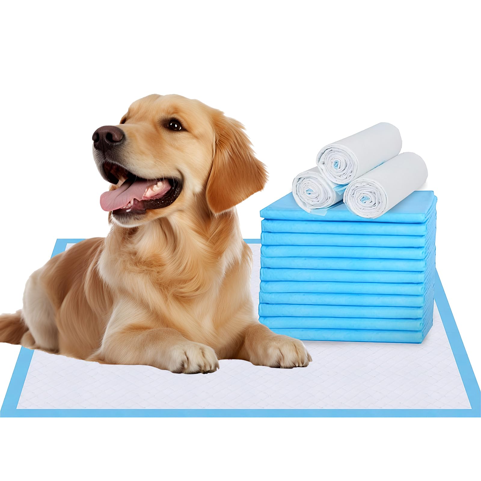 Puppy Pee Training Pads, Pet Piddle and Potty Pads, Potty