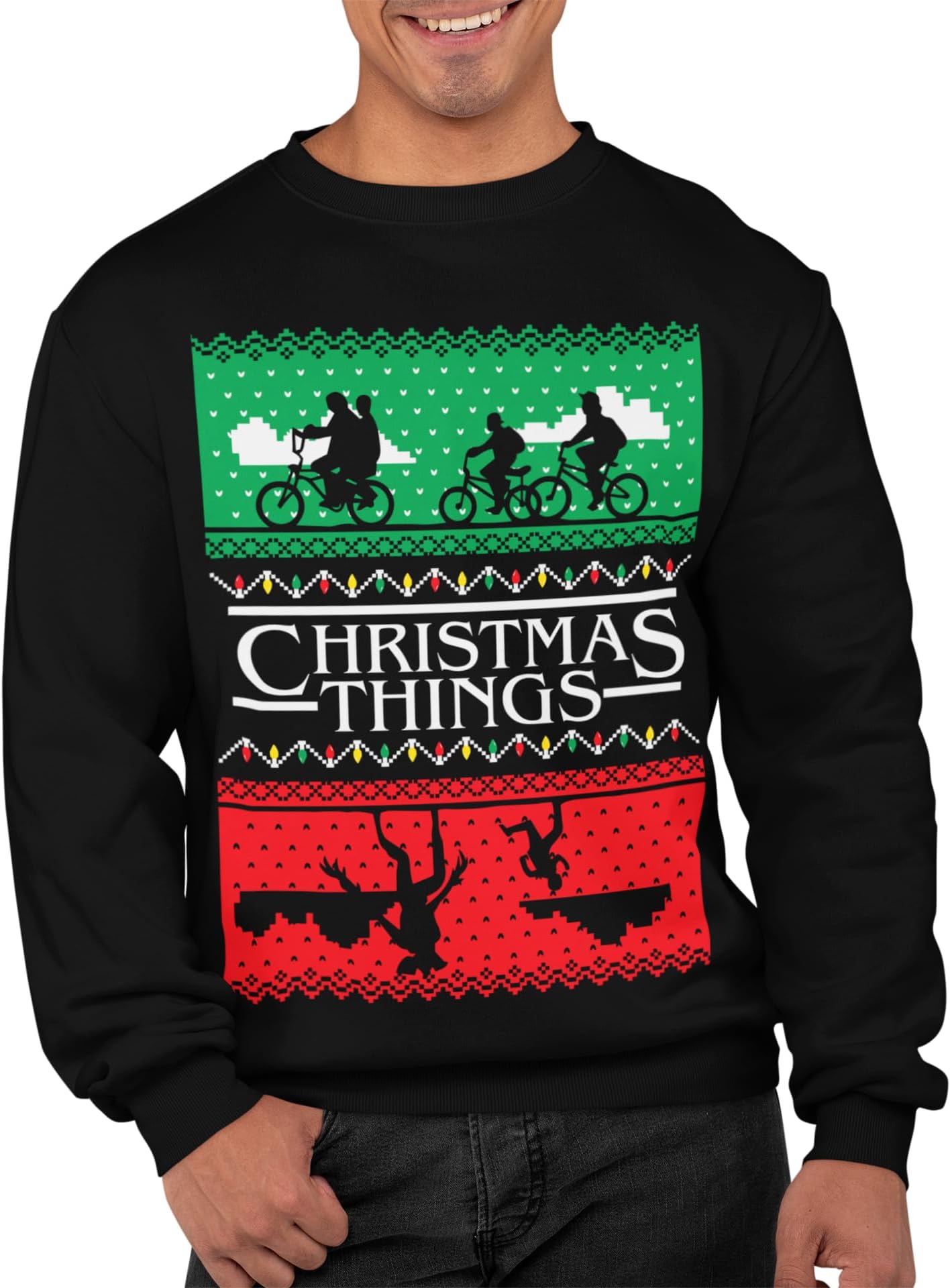 Graphic ImpactInspired Movies Freak Ugly Sweater Christmas Jumper Xmas