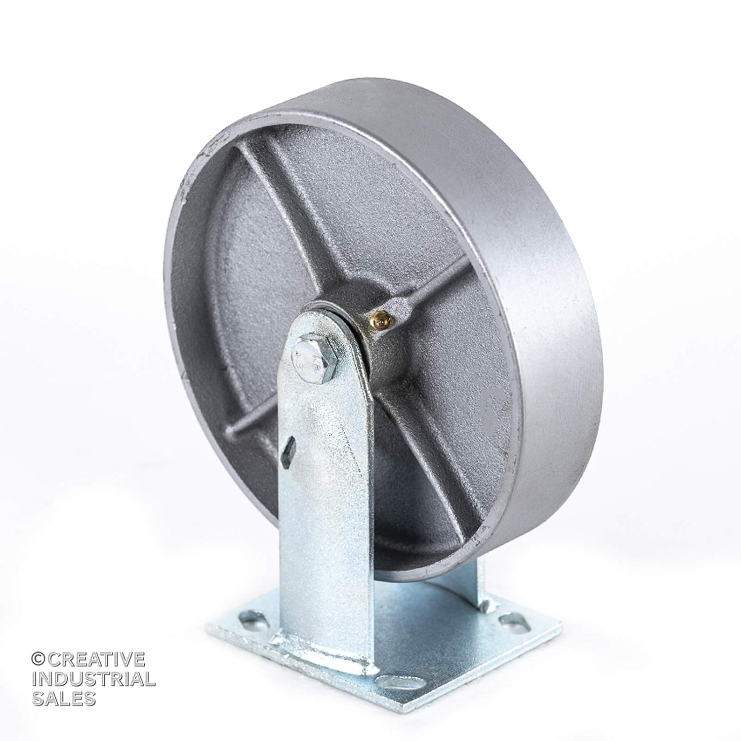 8" X 2" Swivel Casters Heavy Duty Semi-Steel Wheel (2) and Rigids (2) 1250 Lbs Each Tool Box