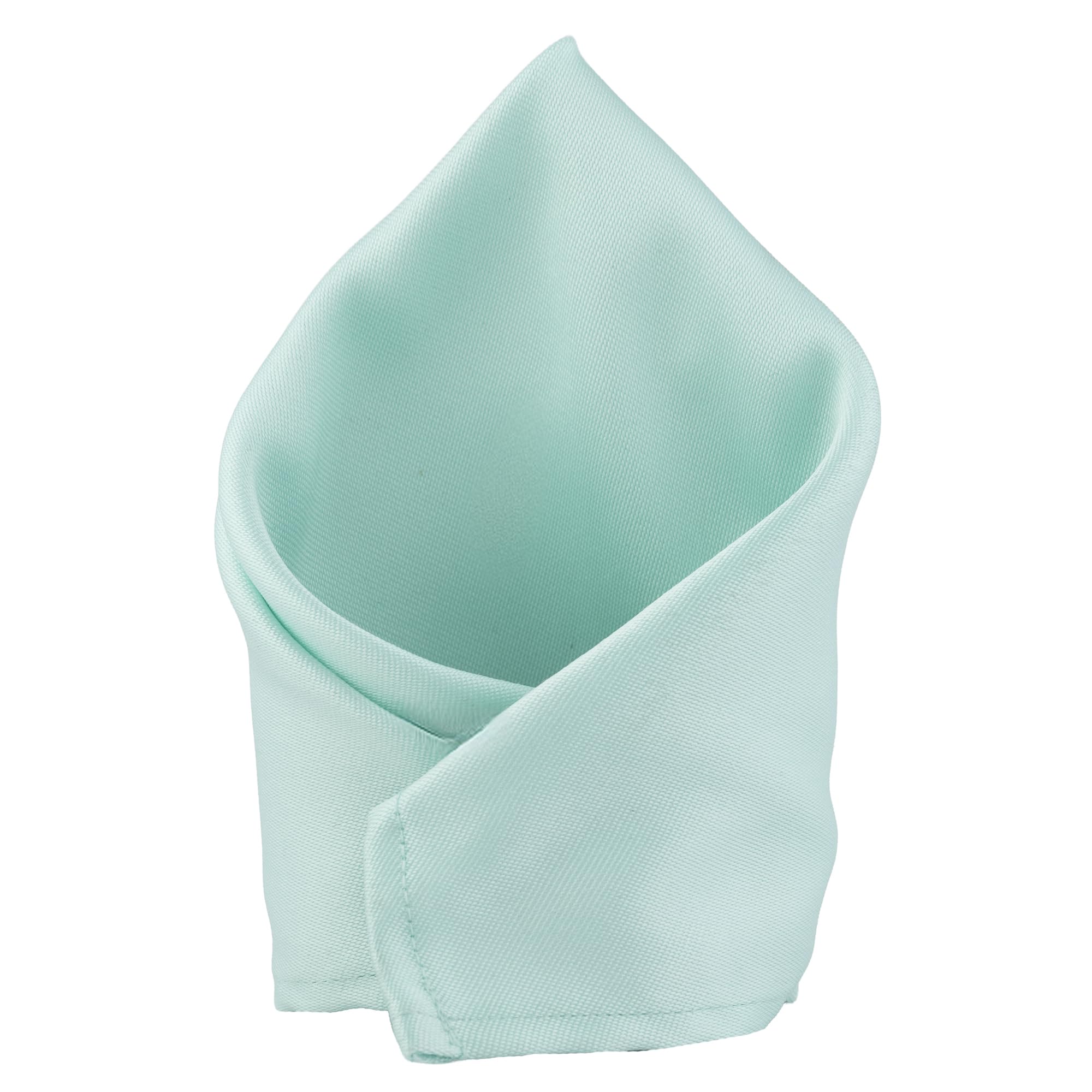 to the nines Light Green Solid Microfiber Pocket Square for Men-picture-25