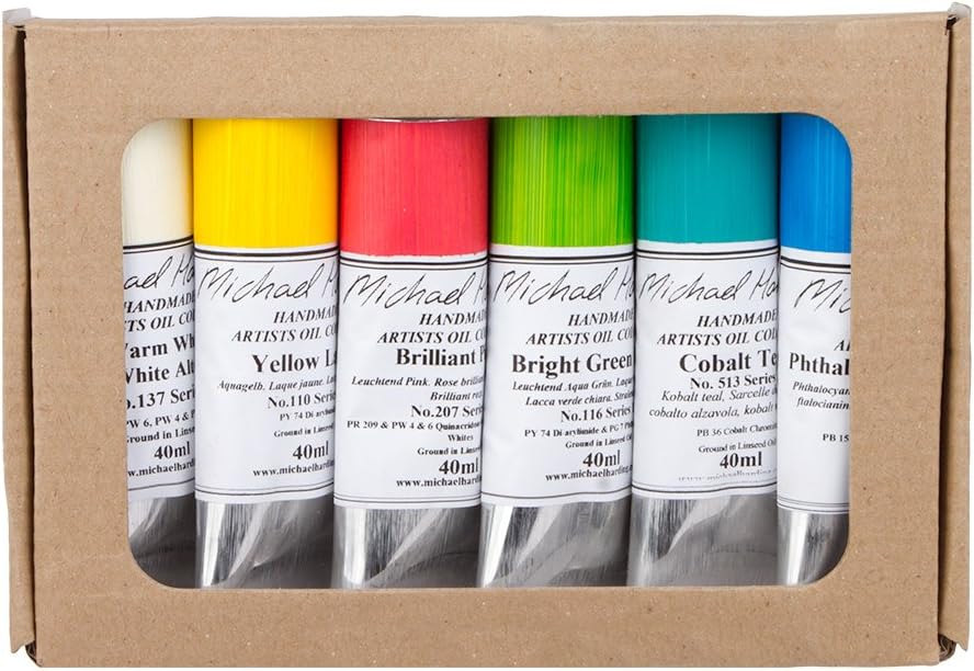 Oil Paint : Bermuda/Tropical Set : 6x40ml
