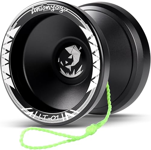 LONTOMYOYO Yoyo profesional que no responde para profesionales y yoyos receptivos para niños principiantes, rodamientos de respuesta reemplazables,