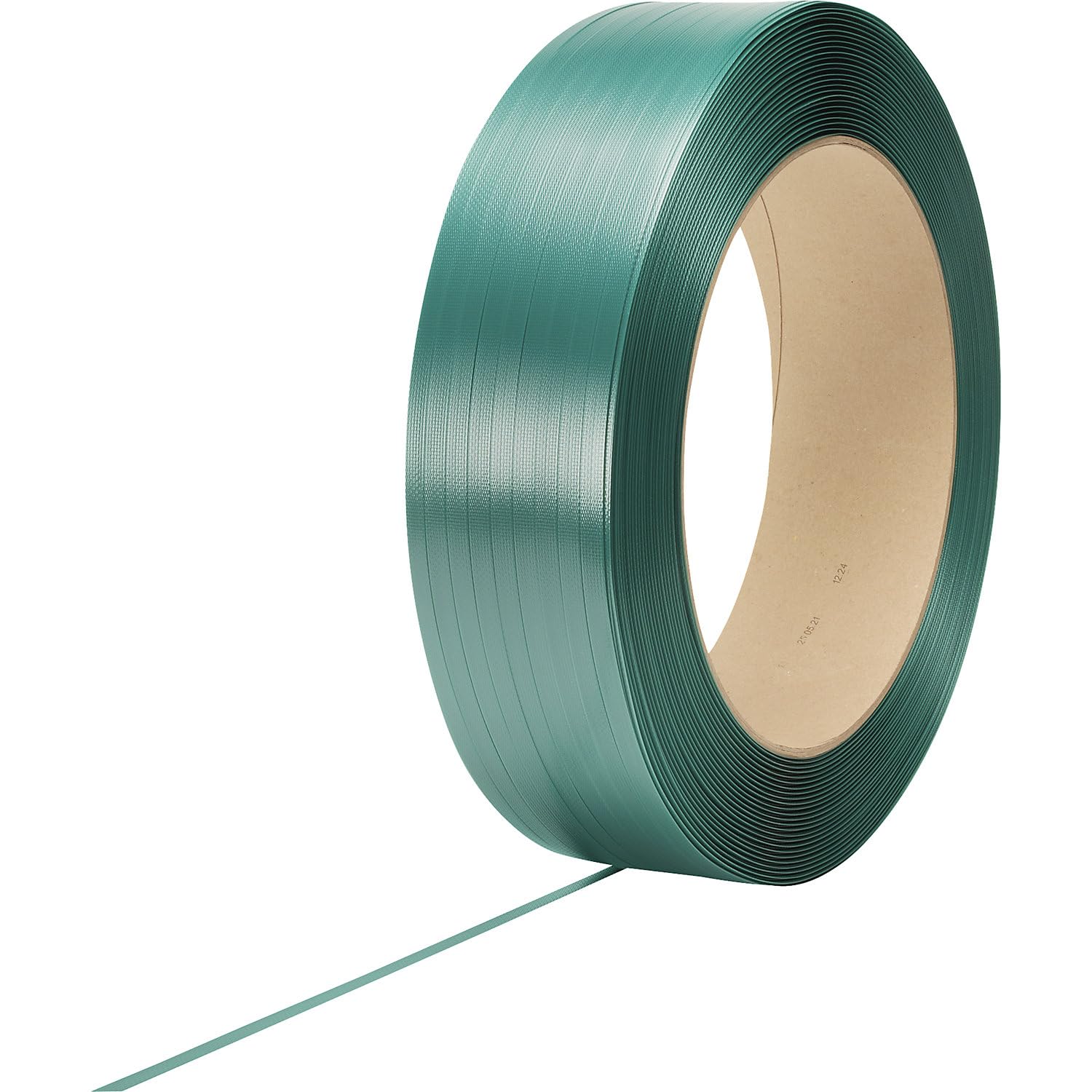 kaiserkraft | Umreifungsband PET light | Für Bandabroller, Kern-Ø 407 mm, Band-LxB 2100 m x 15,5 mm, Stärke 0,6 mm