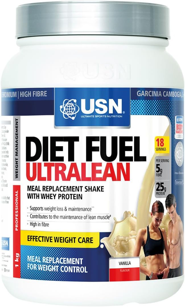 USN Diet Fuel Vanilla 1000g Health & Household