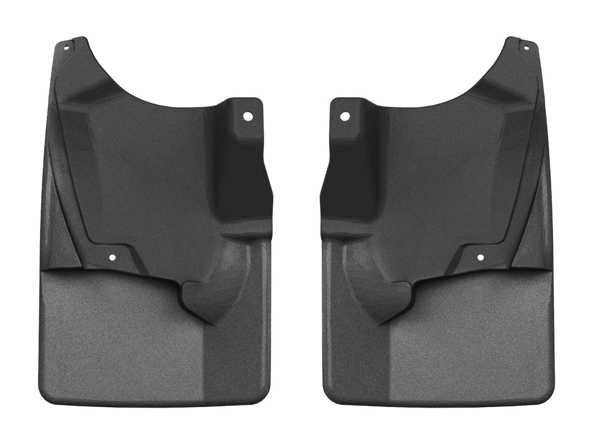 WeatherTech Custom No Drill Splash Guard MudFlaps for Ford Expedition, Expedition Max, Front Pair (110216), Black