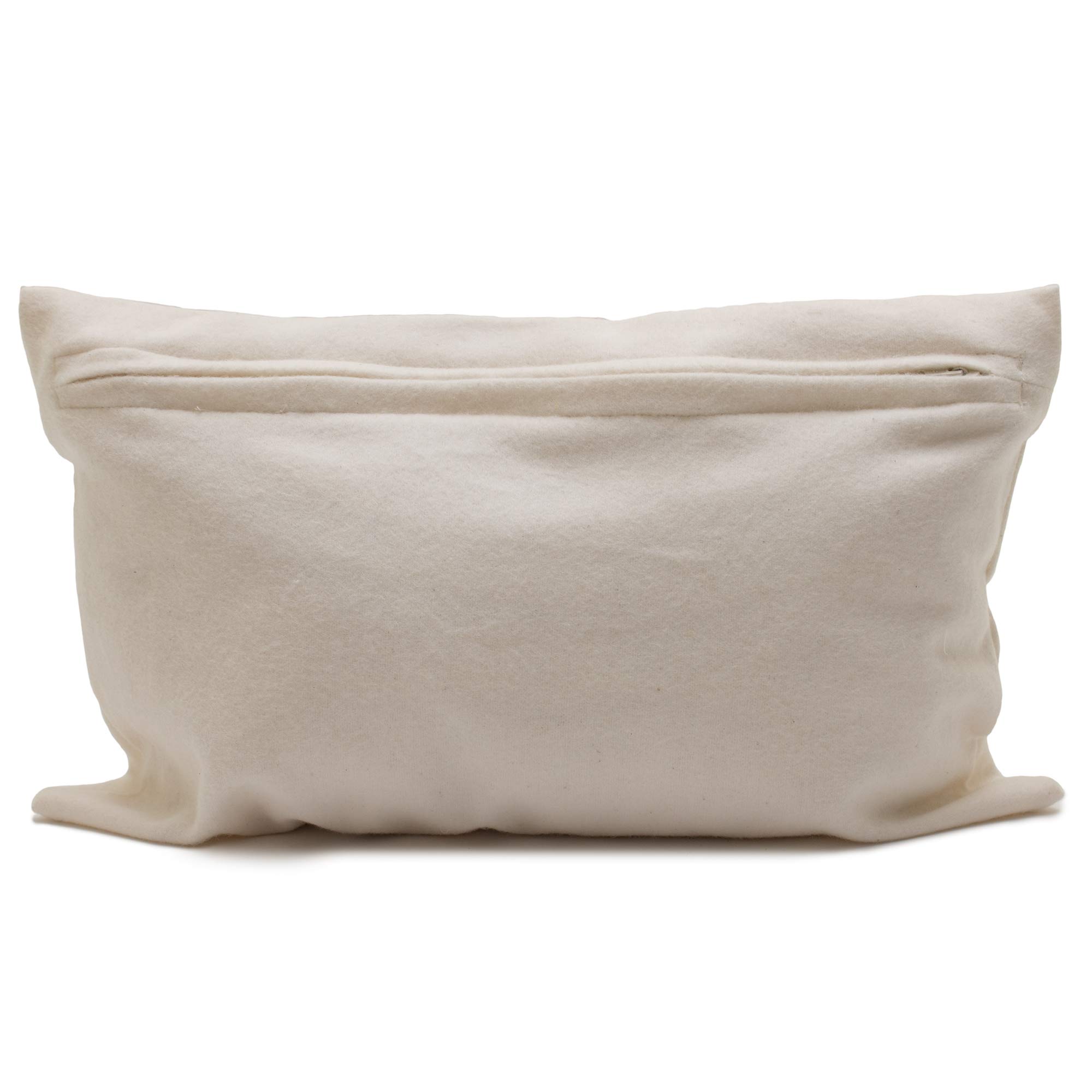 GIRAFFENLAND Bio Lavendelkissen 30x20cm, Bio-Bezug Flanell + Bio Inlett | Duftkissen Kräuterkissen
