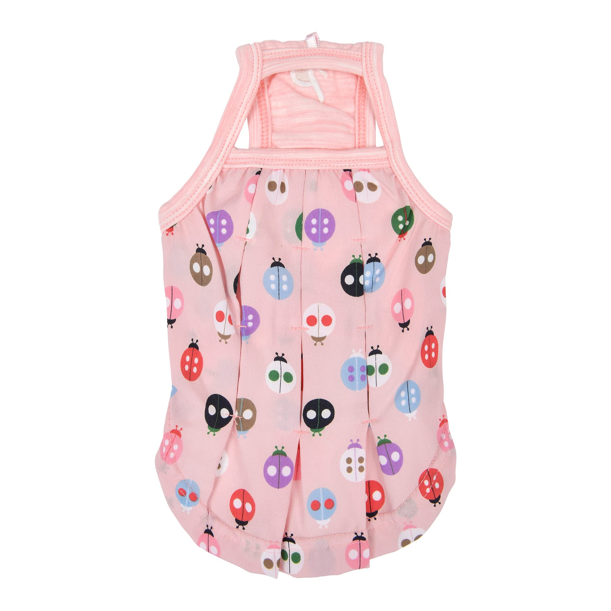 Lady Beetle Camiseta Tops para Perros L Rosa