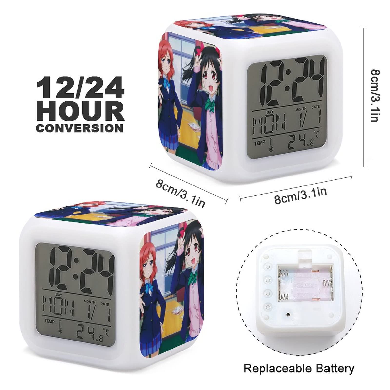 ラブライブ! μ's 目覚まし時計 Amazon.co.jp: ラブライブ！Love