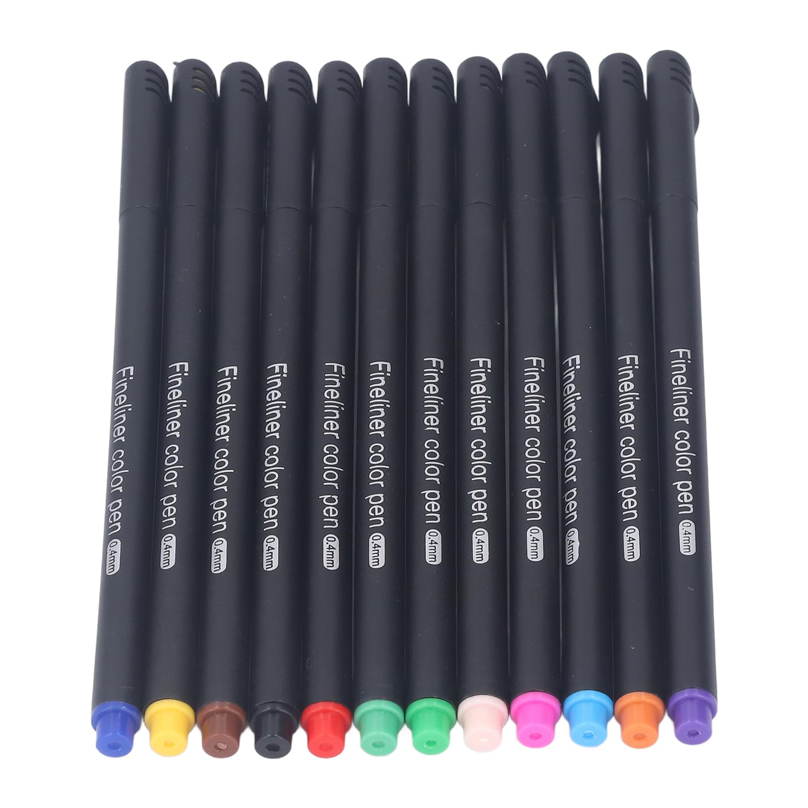 Set di Penne a Inchiostro Sublimatico 12 Colori Vivaci Penna per Trasferimento di Calore con Punta Fine per Supporti Misti con Adattatore Numero 6 per Explore
