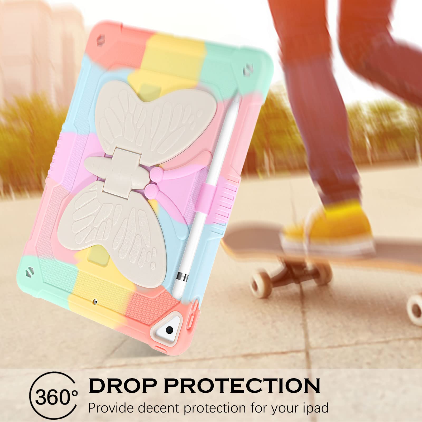 YINLAI For IPad 10.2 Inch Case, IPad 9th 8th 7th Generation Case With