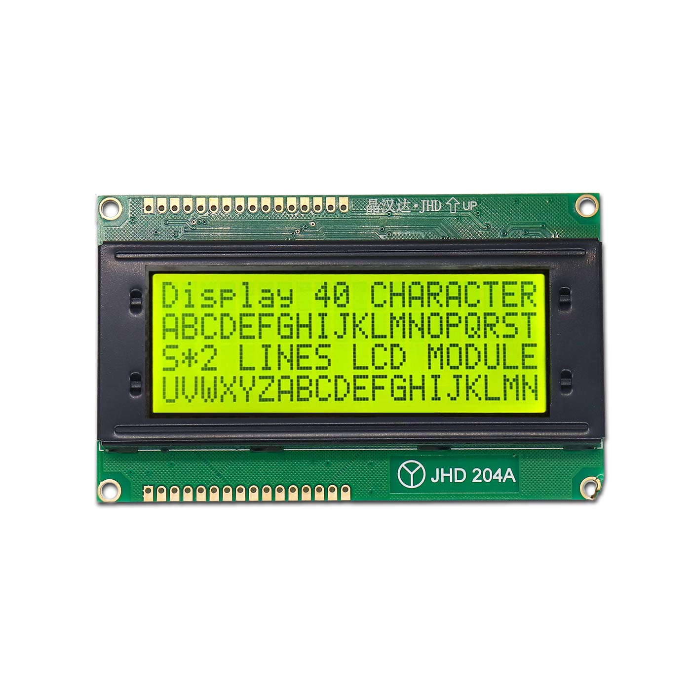 Electronic Spices 20 x 4 Yellow/Green color LCD display module (JHD204A) (B0BPLX8L11) Amazon Price History, Amazon Price Tracker