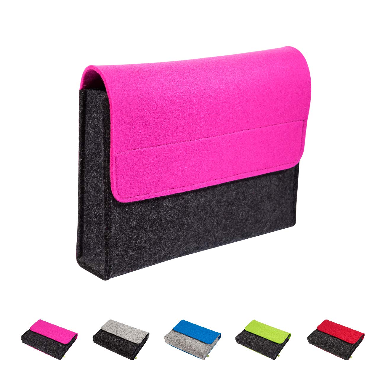 Wala Schwangerschaft und Stillzeit Taschenapotheke gefüllt mit 9 Naturheilkunde-Arzneimitteln, Tasche handgemacht aus echtem Filz (pink), inklusive Wala Ratgeber Schwangerschaft und Stillzeit