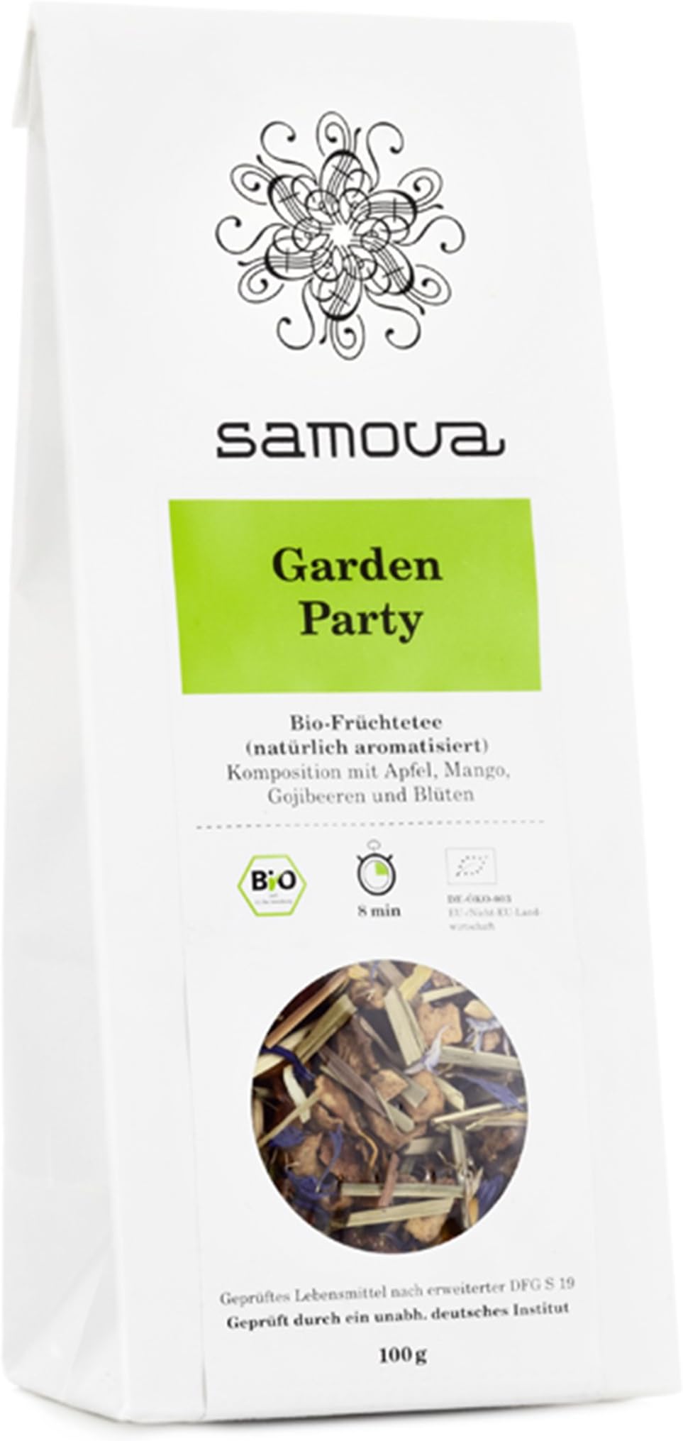 Samova Garden Party, Bio-Fruit Mix, Fruit Tea, loose in Package, 100 gr