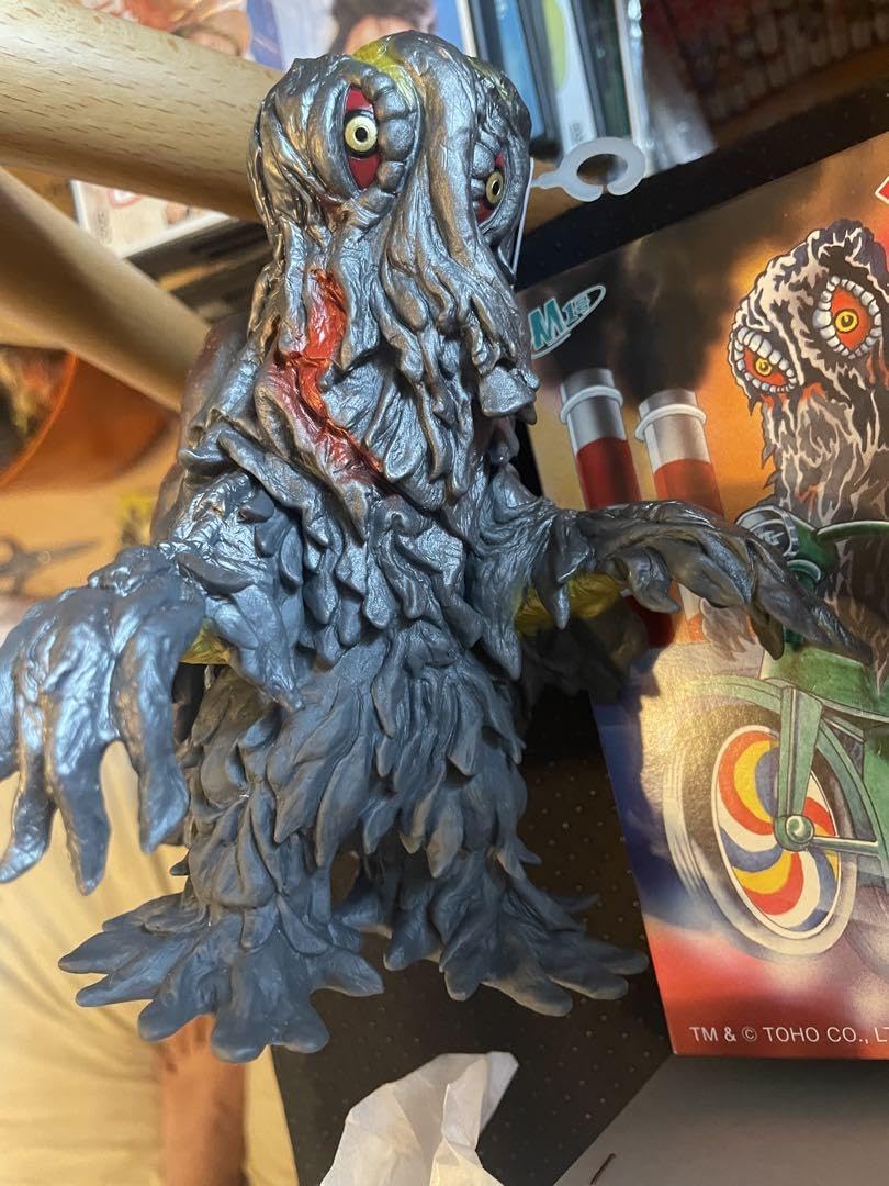 Amazon.co.jp: ヘドラ ゼンマイ三輪車&ヘドラソフビ2体 : おもちゃ