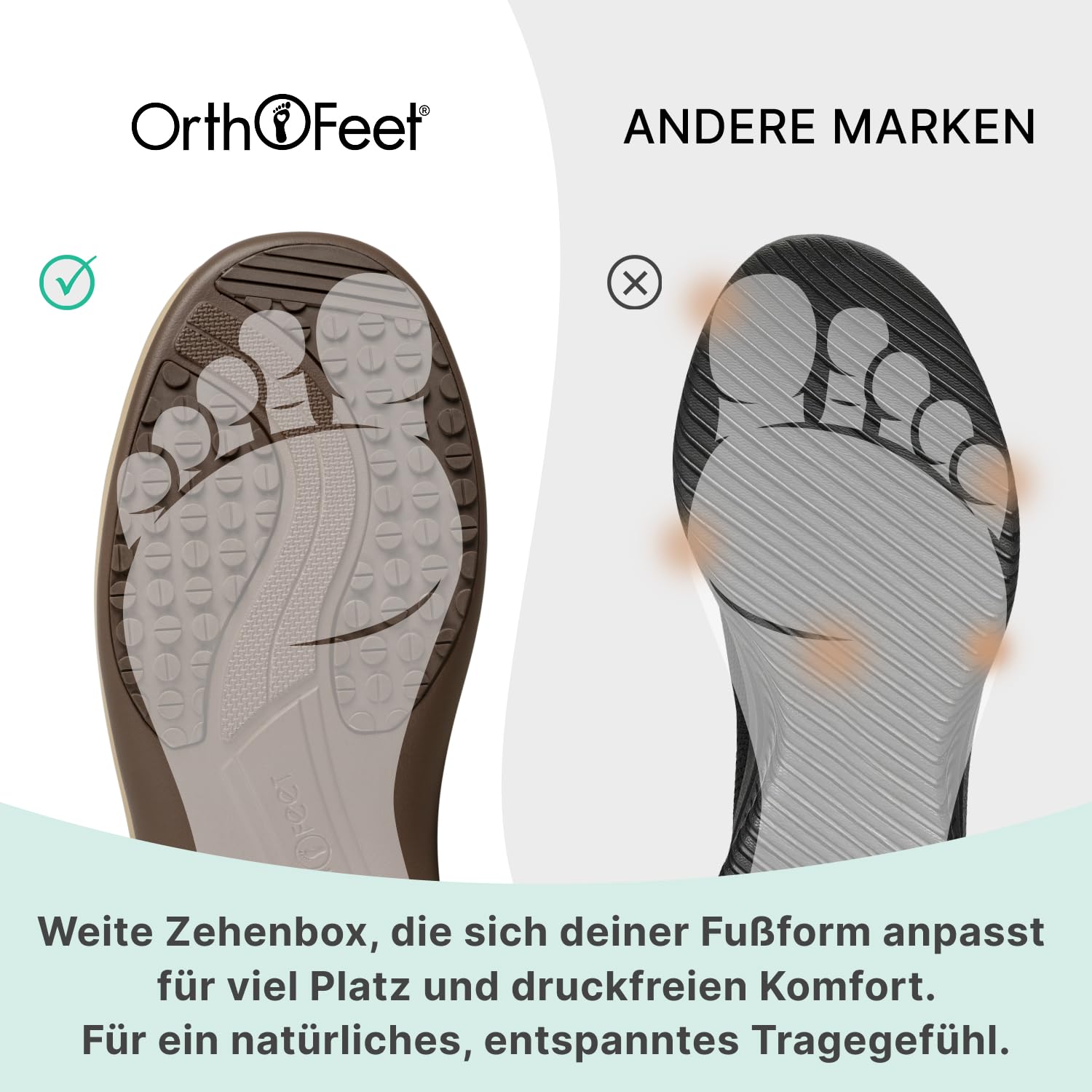 Orthofeet Lorin Damen Hausschuhe