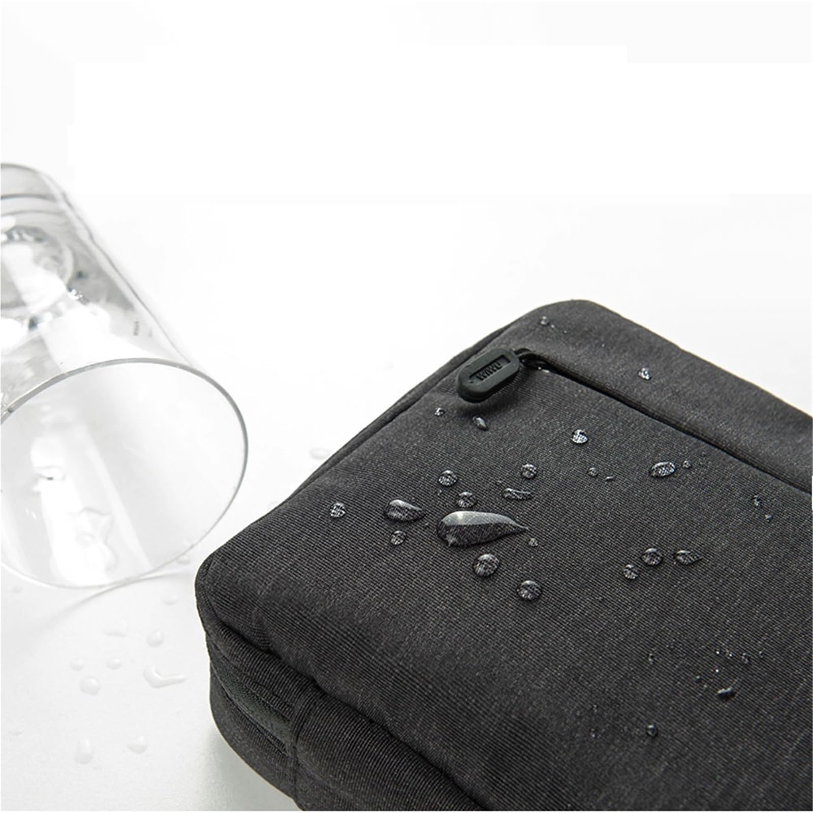 Organizer Cavi da Viaggio Custodia da Viaggio Custodia for Accessori elettronici digitali Custodia Impermeabile for batterie Custodia for Organizer for Cavi USB Organizer Caricabatterie(Gray)