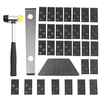 WorldCare Wood Flooring Laminate Installation Floor Fitting Kit Set Tool (Imported Item)