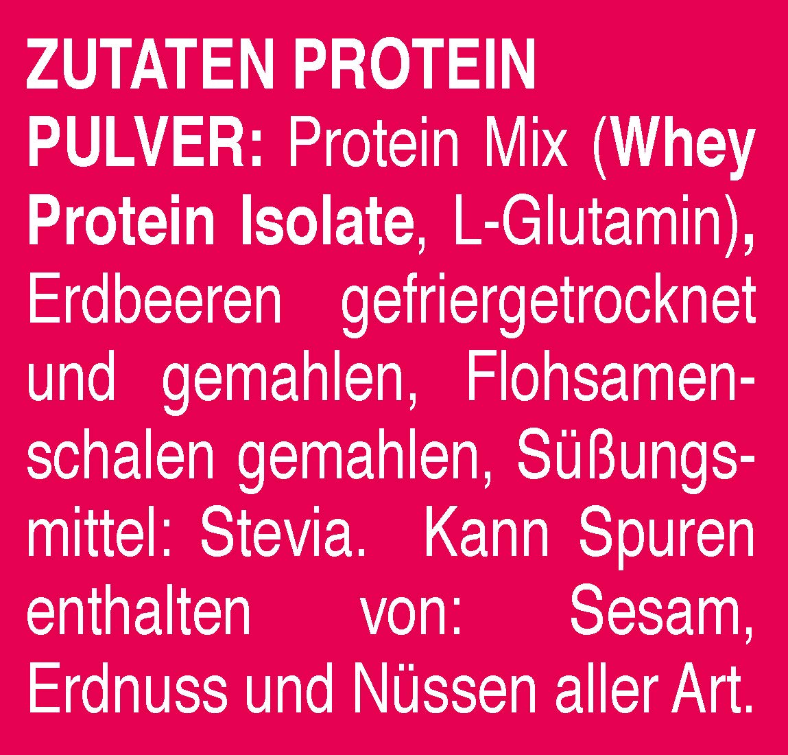 Seitenbacher Casein Protein Shake Pulver 75.0 | Erdbeere I 75% Eiweiß I ohne Soja I reines Casein Protein I ( 1 x 750 g )