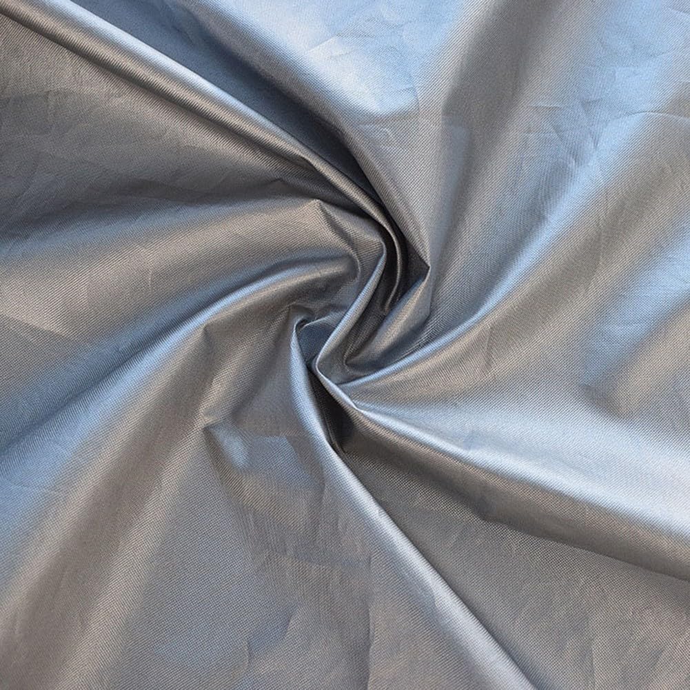 Housse de balancelle de jardin en tissu imperméable, anti-UV et imperméable, pour extérieur (221 x 124 x 170 cm, gris)