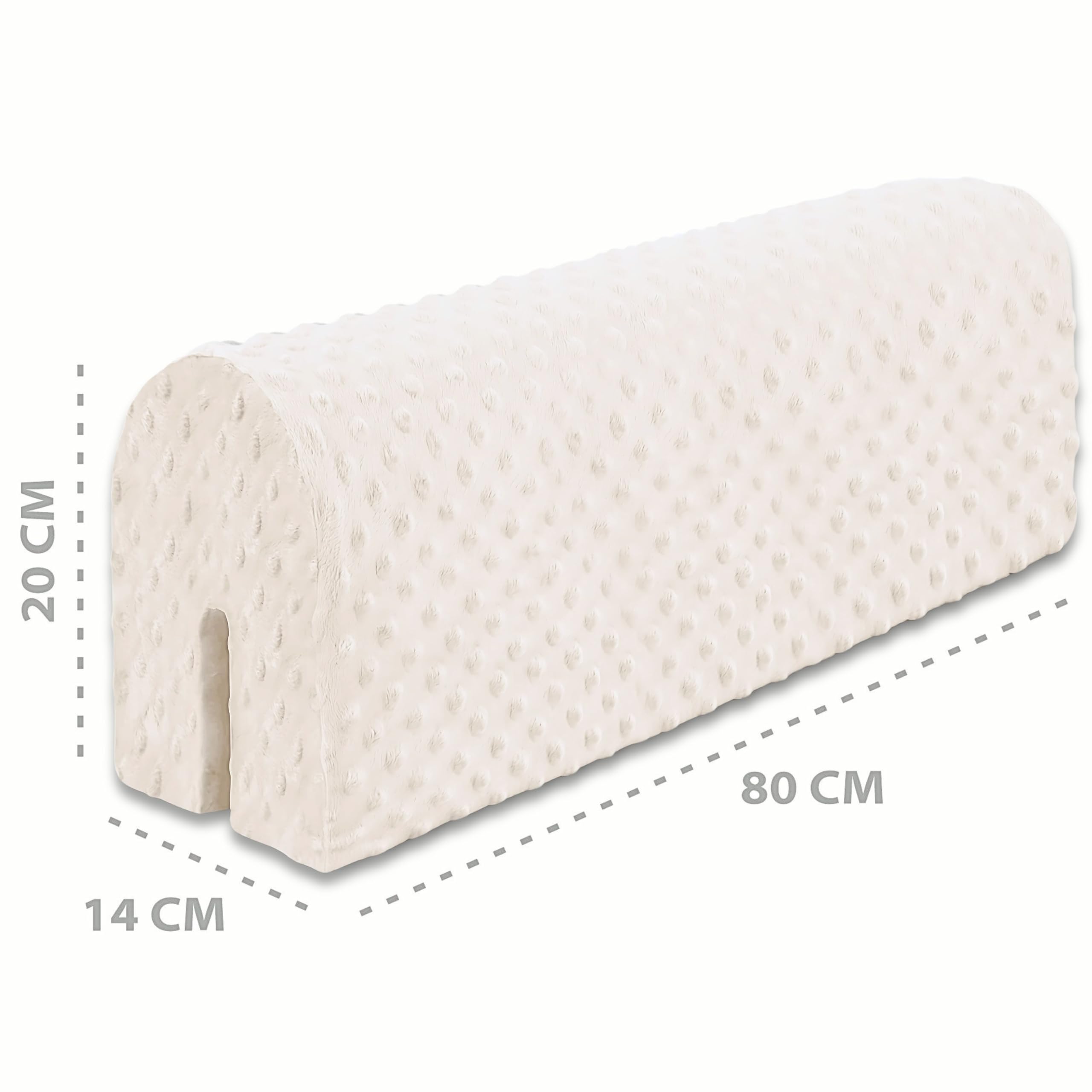 Hoofdbeschermers 360cm - Baby Bedbumper Ledikant