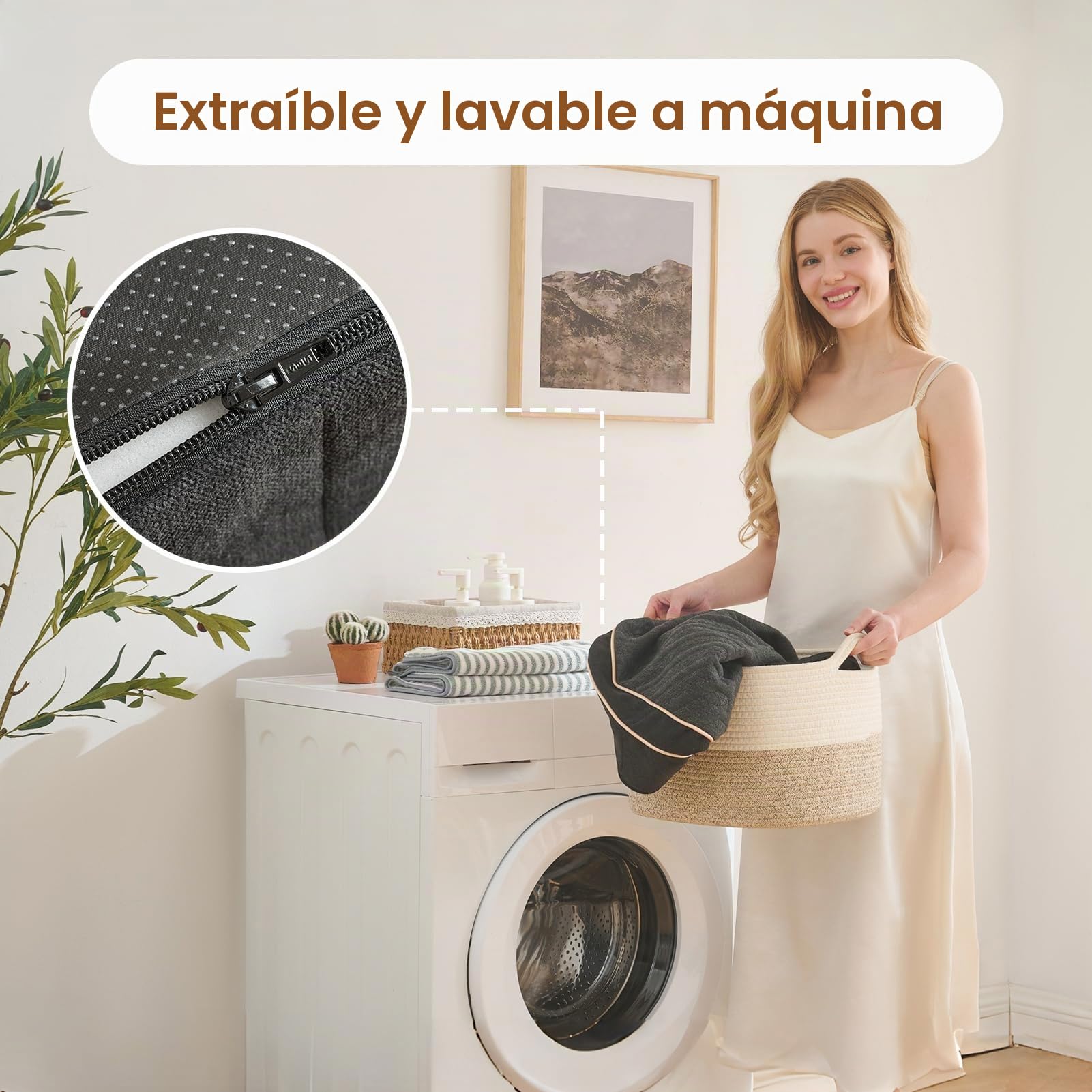 OIGAE Colchón Plegable 120x195x15cm, Colchoneta Plegable de Espuma Viscoelástica en Tres Partes, con Espuma de Tres Capas, para Hogar, Viajes y Acampada, Funda Lavable, Asas, Base Antideslizante