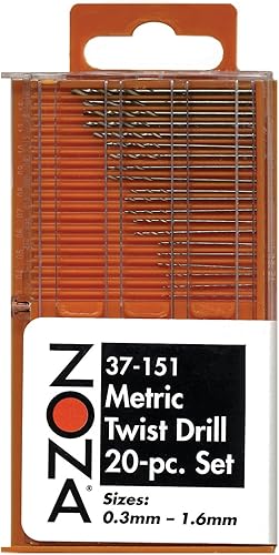 Zona 37-151 - Juego de brocas helicoidales de acero de alta velocidad, métricas