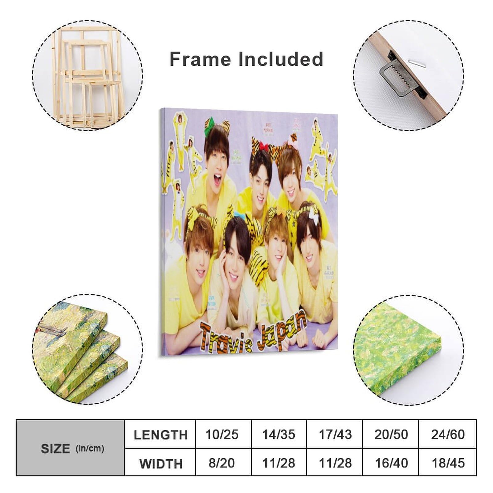 Amazon.co.jp: Travis Japan松田元太 宮近海斗 中村海人挂画 アート