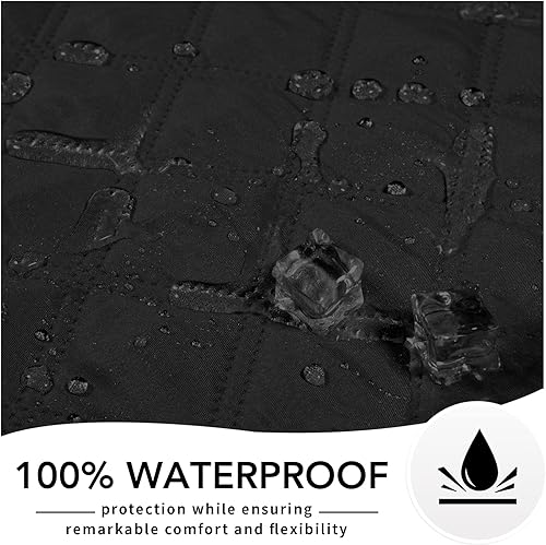 Miniatura 6 de Easy-Going Funda de cama 100% impermeable para perro, manta antideslizante para muebles, funda de sofá lavable, funda de sofá de replacer (30 x 70