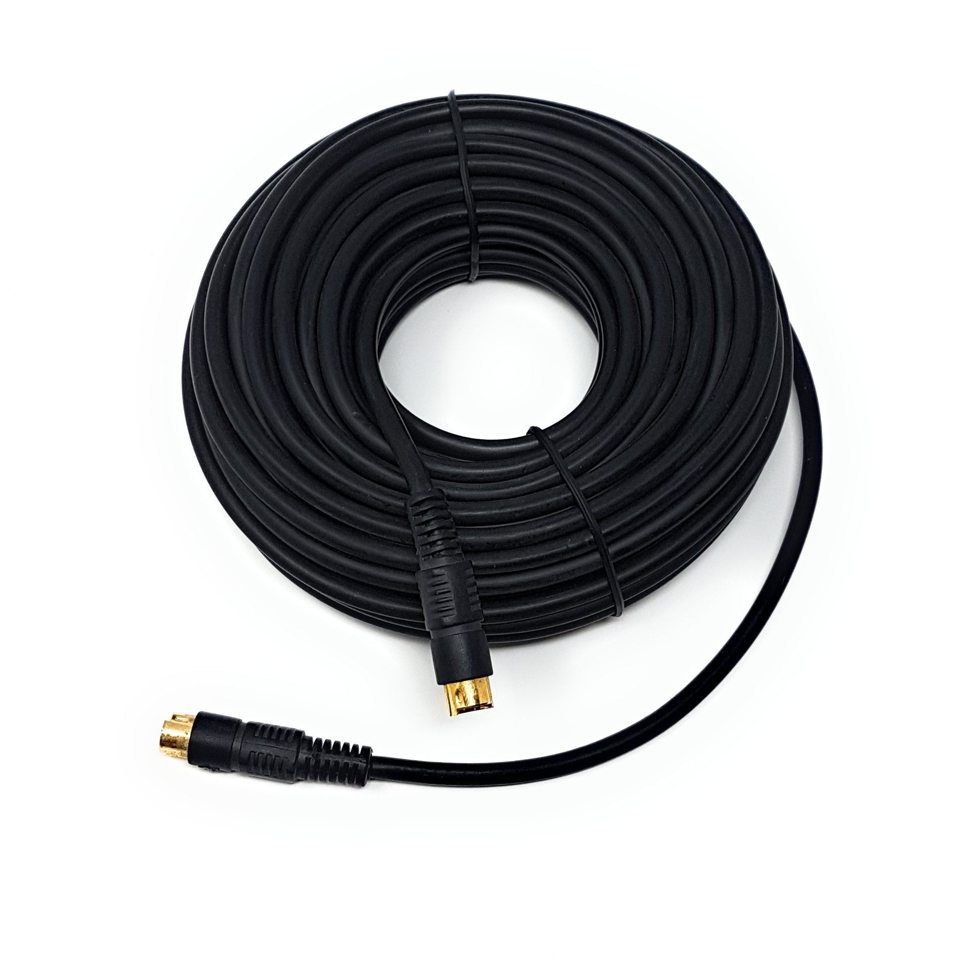 1.5m Svhs CÂBLE S-VIDÉO Câble 4Pin Mini din Mâle À M TV DVD PC Or Connecteurs eB