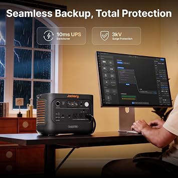 Jackery HomePower 1000 v2 Power Station,1024Wh,1500W