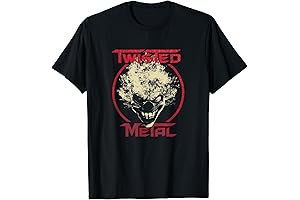 Twisted Metal: Sweet Tooth's Circle Logo Emblazoned T-Shirt