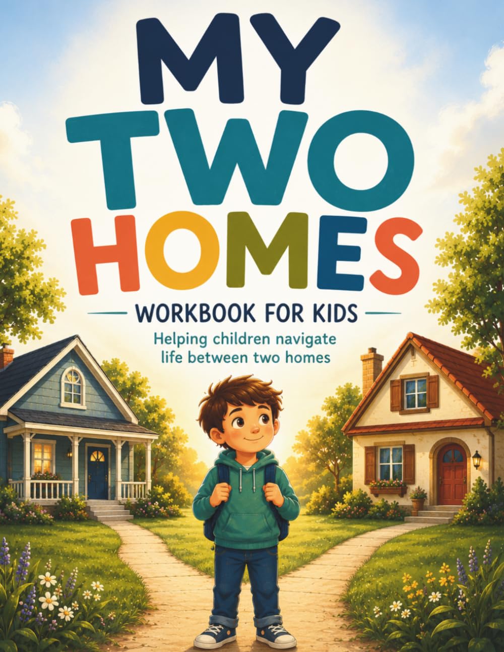 My Two Homes Workbook for Kids: Activities and Reflections to Help Children Navigate Divorce, Separation, and Life Between Two Homes: Emotional Coping ... and Separation („Brain Skills for Kids”)