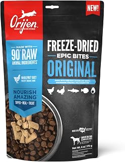 Epic Bites Freeze-Dried Dry Dog Food Original Recipe 6oz Bag