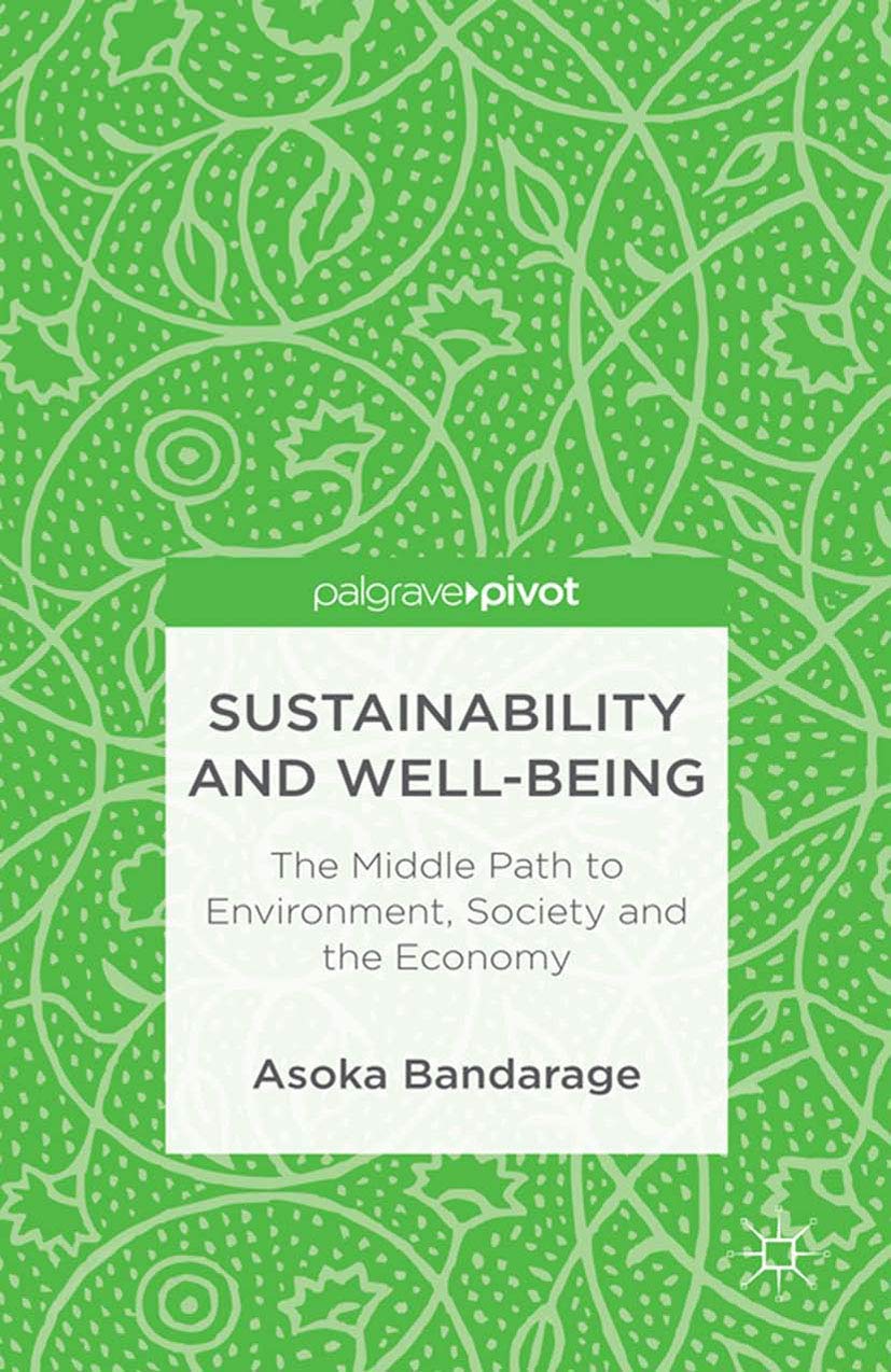 Buy Sustainability and Well-Being: The Middle Path to Environment, Society and the Economy — BookShops.in