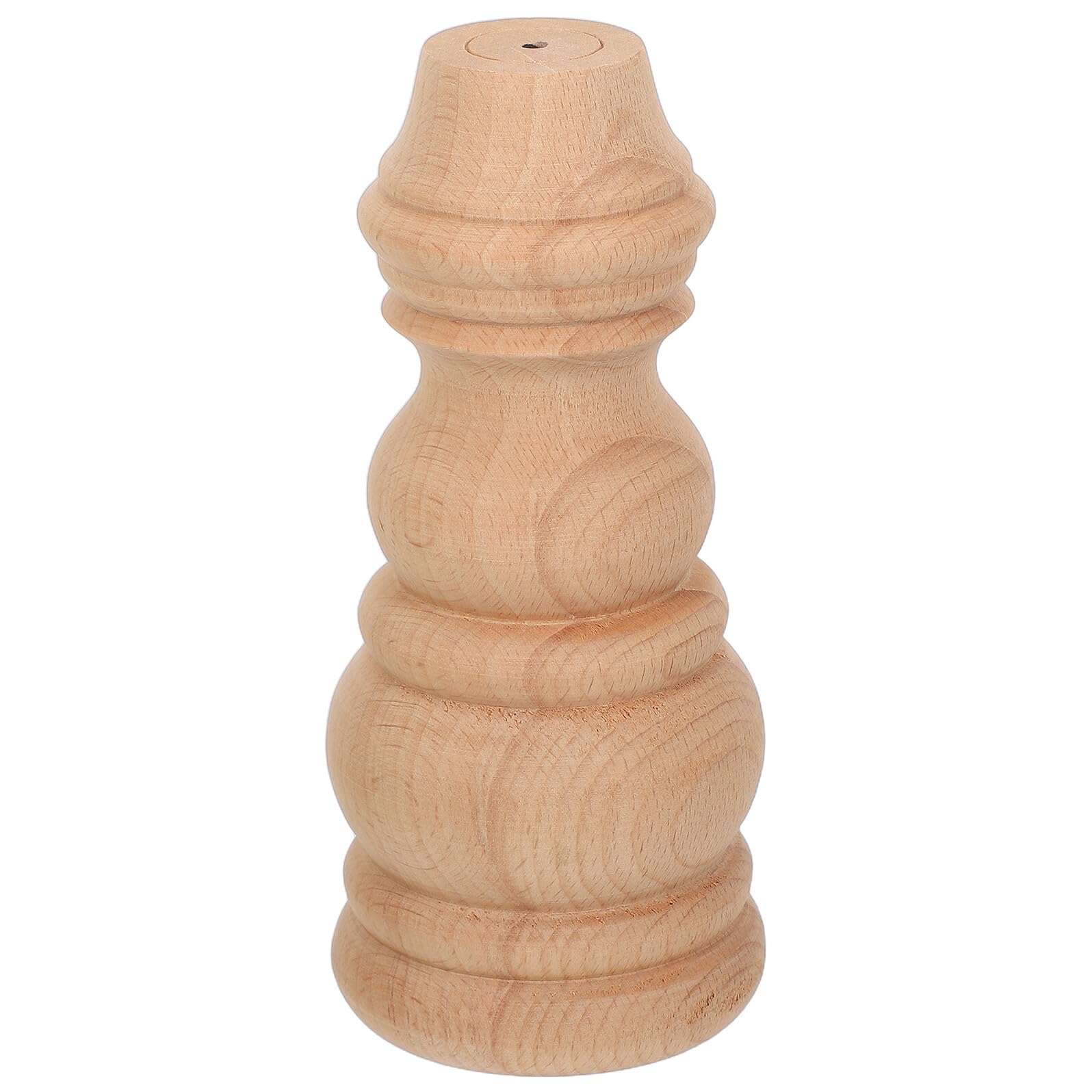 Embout de balustre en bois massif sculpté main 18x8 cm de style classique européen