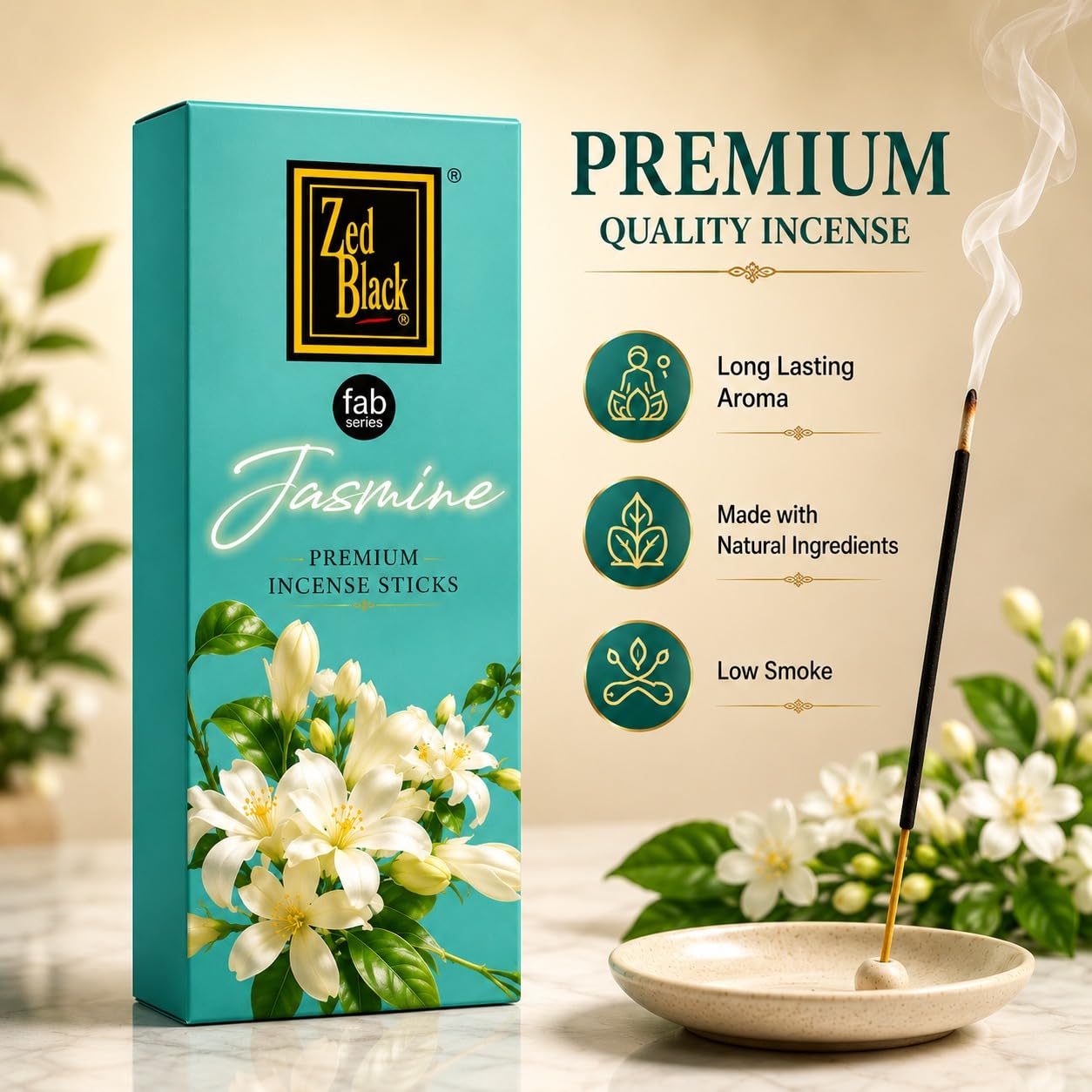 jasmine♡単品でのお値下げ不可さめ専用ページ Amazon.co.jp: Zed ブラックプレシャスジャスミンインセンススティック