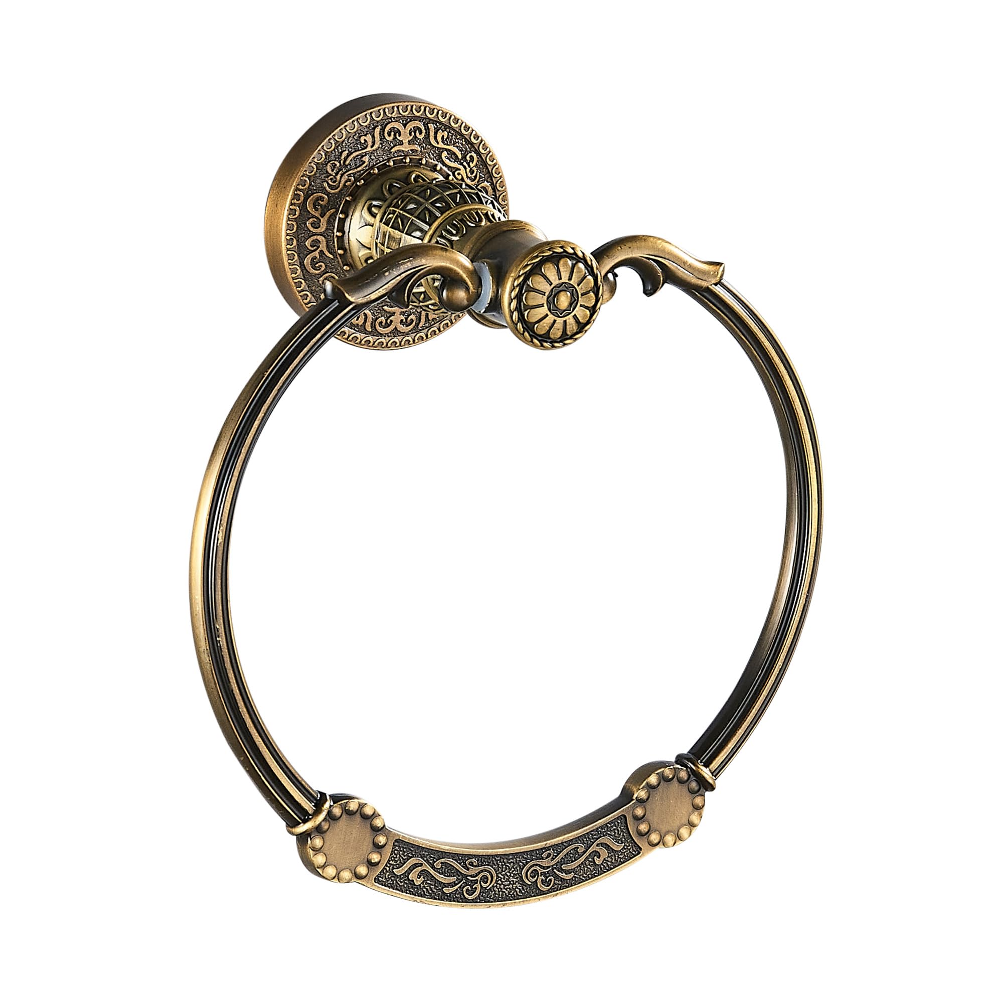 Toallero de estilo vintage antiguo retro para colgar en la pared, accesorios de baño