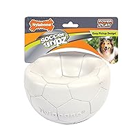 Nylabone Power Play Gripz - Palla da calcio per cani, con design facile da raccogliere