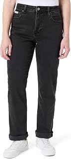 Calvin Klein Jeans Yüksek Bel Straight Denim Pantolon, LV047B909G