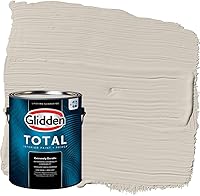 Vista 80 de Glidden Pintura interior + imprimación: gris/plata antigua, una capa, plana, 1 galón