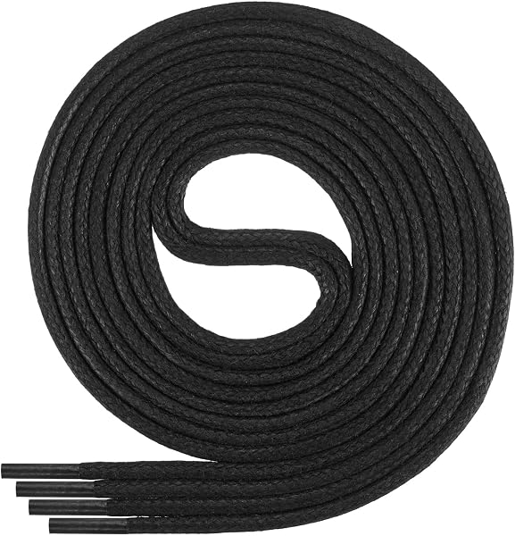 Di Ficchiano, lacci cerati premium, lacci rotondi per scarpe eleganti e scarpe in pelle, diametro 2-3 mm, lunghezza 45-120 cm, resistenti agli strappi