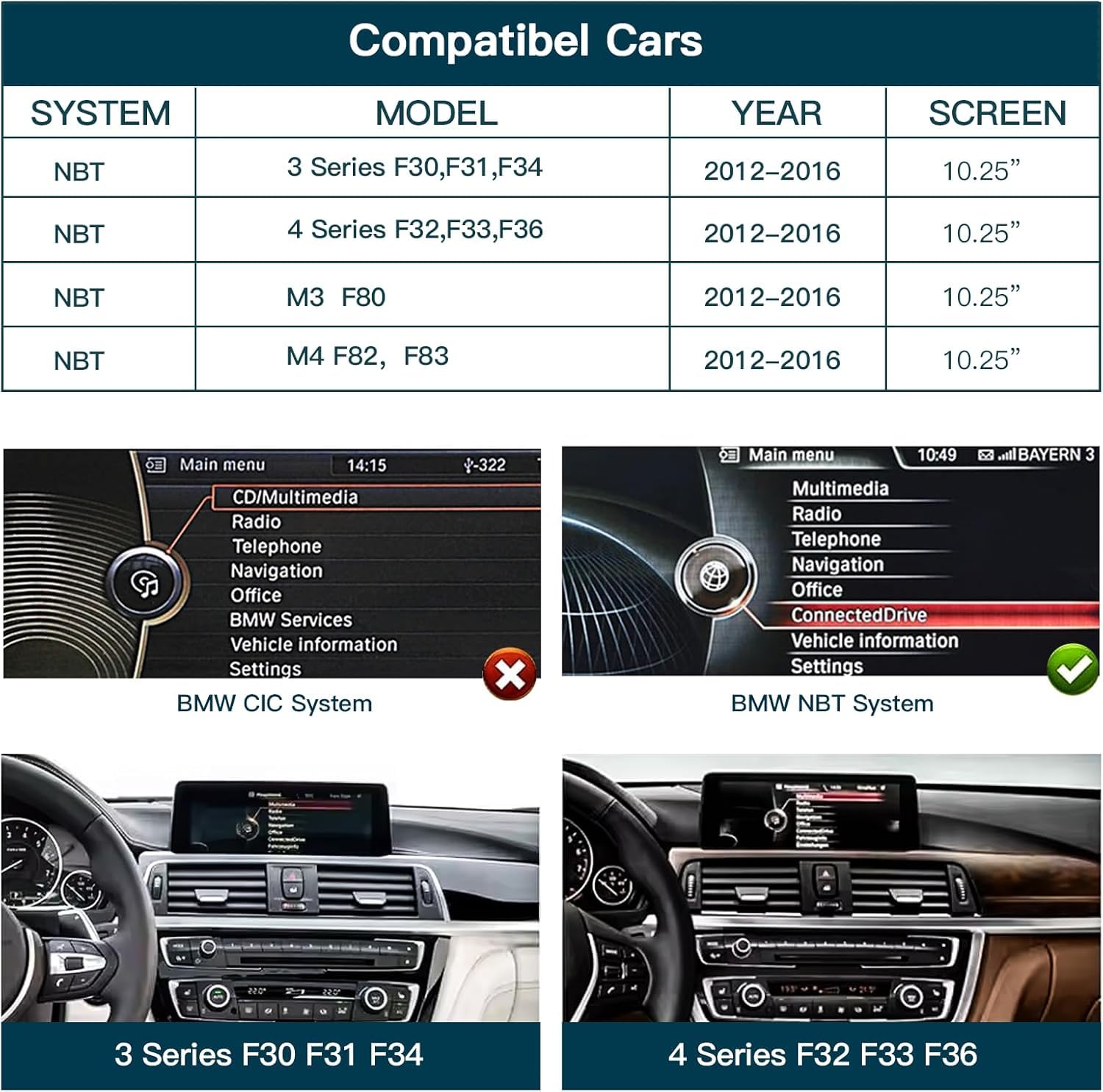 BMW専用 3Series 2012-2020 androidnavi NBT Amazon.co.jp: BMW専用