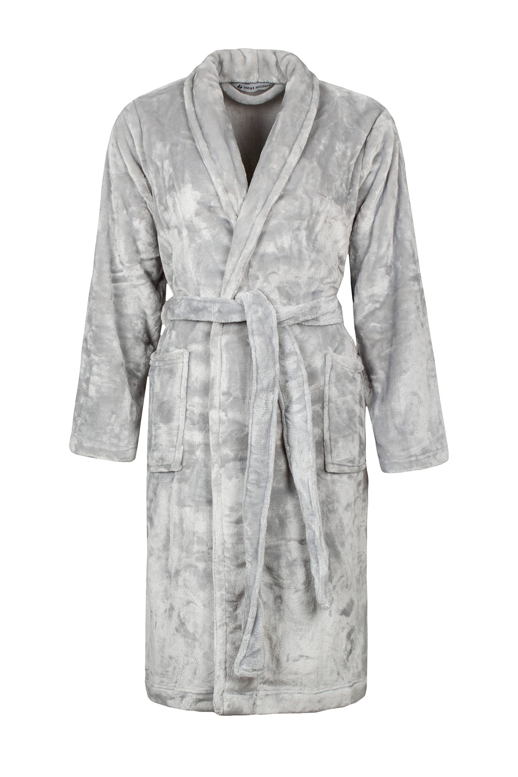 Heat Holders Women's Ice Grey Sockshop Fleece Dressing Gown Pack Of 1 (Uk, Alpha, M, Xl, Regular, Regular, )
