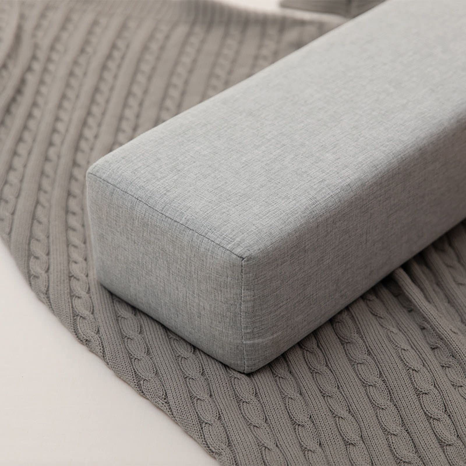 DIXII Almohada de Cabecero Relleno de Huecos de Pared Duradero, Relleno de Colchón de Pared Largo y Suave Cuña de Cama, Puente de Cama Extraíble Relleno de Huecos de Cama de Individual a King, Cojín