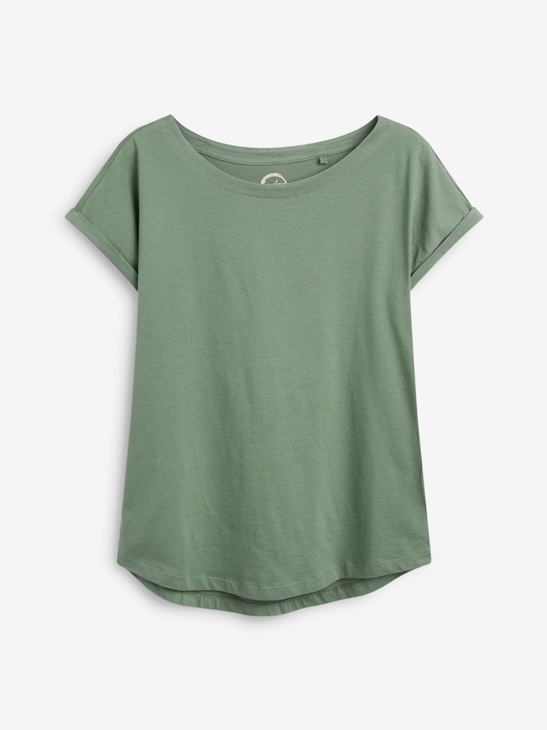 NEXT Damen 5er-Pack T-Shirts mit Flügelärmeln