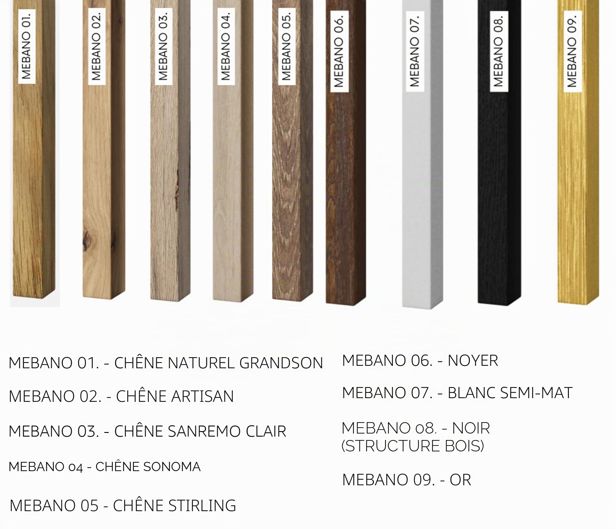 Lot De 12 Panneaux Muraux MDF Bois 240 x 3 cm Noyer – Lamelles Décoratives Décoration Murale Salon Chambre Plafond