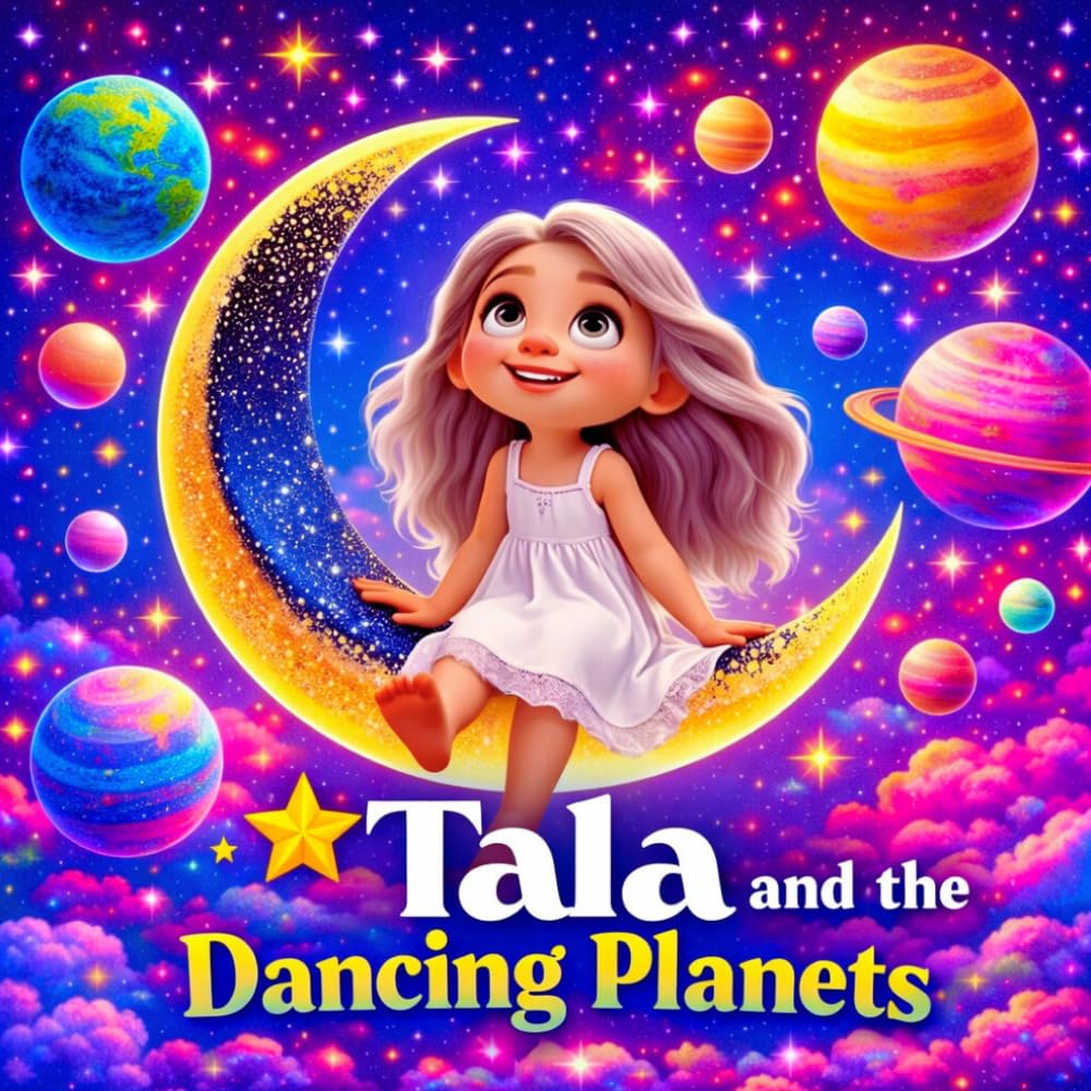 Tala and the Dancing Planets:A Magical Space Adventure for Kids Ages 3–5 About Exploring the Stars and Planets (Tala’s Colorful Worlds)
